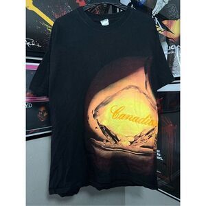 Vintage Y2K Canadian Club Whiskey Promo Tee